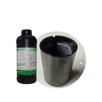 Résine acrylique UV durcissante pour les liquides, 10 ml, 100g, colle UV