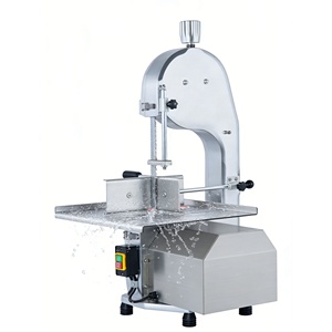 Petite scie à viande manuelle, coupe-bandes électrique, machine à scier les os de poulet congelé, pour boucherie commerciale - Product Image 4