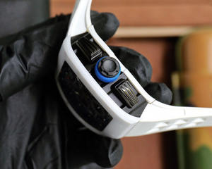 Nuevo Producto 2025, Reloj Mecánico con Caja Blanca, Bisel Azul y Botón Azul, Función de Cronometraje, Deportivo para Exteriores, Imprescindible - Product Image 3