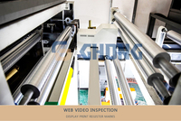 Technologie automatique à grande vitesse Machine d'impression par héliogravure OPP en aluminium non tissé à 6 couleurs