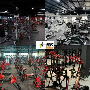 ชุดอุปกรณ์ออกกำลังกายเชิงพาณิชย์ SK ครบชุด พร้อมพาวเวอร์แร็ค สมิธแมชชีน และชั้นวางดัมเบล สำหรับศูนย์ฟิตเนสและการฝึกความแข็งแรง - Product Image 4