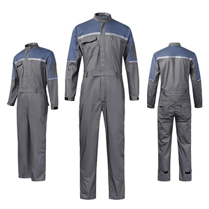 Pakaian kerja konstruksi nyaman bersirkulasi Coverall desain terbaru untuk keamanan kerja - Product Image 4