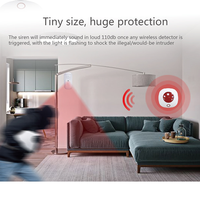 Staniot Customized Smart Indoor ABS Wireless Home Security Alarm Built-in Battery Expandable Sensors Easy Installation SOS