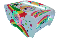 Machine de jeu d'arcade de hockey sur air à monnayeur pour 2 joueurs, avec détection de mouvement, carte mère LED, pour enfants, en anglais, en acrylique