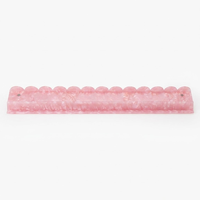 CHIVAN – Ensemble de 4 supports de Mahjong de luxe avec bras de poussée, écologiques et durables, pour les soirées de jeu à la maison ou au club