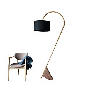 Minimalist Metal Floor Lamp <b>Black</b> Cylindrical <b>Shade</b> Multicolored Large Size LED <b>Light</b> Source Easy Installation Residential Use - Product Image 5