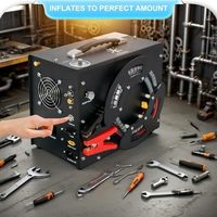 Compresseur d'air TUXING 3000PSI PCP filtre à eau/huile intégré arrêt automatique moteur sans balais Structure à diaphragme conception Portable pour