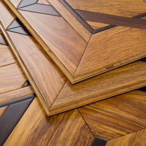 Suelo de Parquet Multicapa de Roble Francés de Grado Agrícola E0 E1 CE ABC de 14 mm y 12 mm, de Bajo Mantenimiento, con Sistema T&G Radial, para Apartamentos - Product Image 1