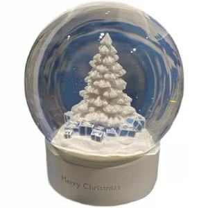 <span class=keywords><strong>2022</strong></span> nouveau globe de neige en résine mignon personnalisé avec modèle en verre léger d'animaux de noël pour la décoration de la maison et des Souvenirs - Product Image 6