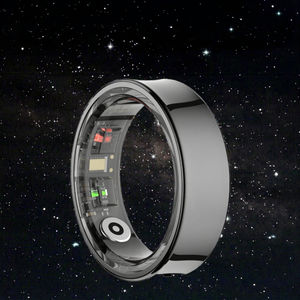 Anillo Inteligente Maxtop de Acero Inoxidable con Control Remoto, Monitor de Ritmo Cardíaco, Pantalla Táctil, Resistente al Agua 5 ATM para Salud y Ejercicio - Product Image 3