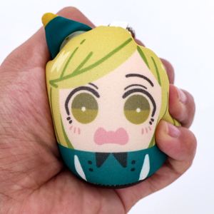 Custom Design Plush Squeaky Keychain Personalized Beanbag Squishy Charm Wholesale Bulk Promotional Gift <b>Anime</b> Merch <b>Backpack</b> Toy - Product Image 3