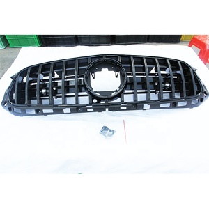 Negro parachoques delantero parrilla para <span class=keywords><strong>Mercedes</strong></span>-<span class=keywords><strong>Benz</strong></span> C190 <span class=keywords><strong>AMG</strong></span> GT <span class=keywords><strong>AMG</strong></span> <span class=keywords><strong>2017</strong></span> + 2 - Product Image 2