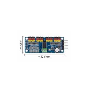 Shield 16 Channel 12-bit PWM/Servo Driver-I2C antarmuka PCA9685 modul Raspberry <span class=keywords><strong>Pi</strong></span> Shield Module Shield Shield - Product Image 2