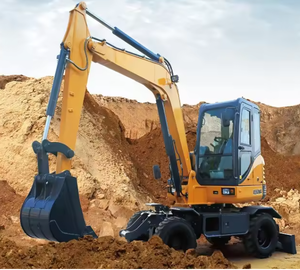 סין 6 טון חופר גלגל קטן חופר XE60WGA למכירה בתוך מכונות עיבוד עפר - Product Image 5