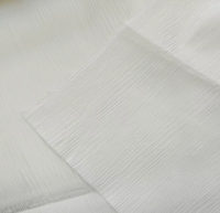 Voilages en tulle blanc cassé texturés légers pour fenêtres de chambre et portes-fenêtres, décoration intérieure