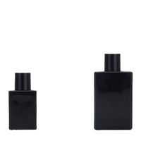 Flacon de parfum personnalisé de marque 30ml 50ml 100ml, série de parfums d'ambiance cosmétiques, flacon de parfum vide carré en verre