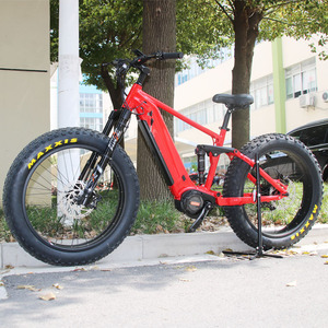 Potente AM1000 52V 20AH baterí<span class=keywords><strong>a</strong></span> oculta 1000W <span class=keywords><strong>e</strong></span> bike Ultra B M620 Mid Drive Fat bicicleta eléctrica SUSPENSIÓN COMPLETA MTB Ebike - Product Image 1