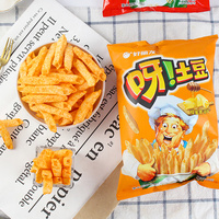 Aperitivos exóticos de alta calidad, sabor a queso y bacon de China, 70g, venta al por mayor