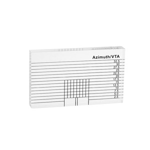 Outil de calibrage à contraste élevé pour cartouche de tourne-disque PP personnalisée en usine, rapporteur d'alignement et disque de test de vitesse - Product Image 1