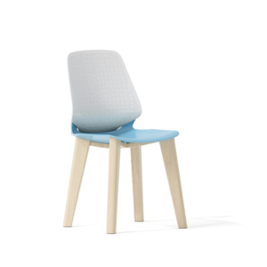 เก้าอี้พลาสติกแบบซ้อนได้ โครงโครเมียม เป็นมิตรกับสิ่งแวดล้อม สำหรับโรงเรียน ห้องเรียน ห้องฝึกอบรม ขายส่งจากโรงงาน ปรับแต่งสีได้ - Product Image 6