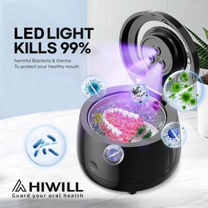 42000Hz Sonic <span class=keywords><strong>Dental</strong></span> Clean Pod per la macchina di pulizia del fermo della bocca della protesi - Product Image 4