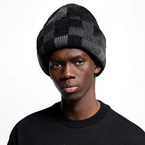 Bonnets en laine/coton de qualité supérieure, personnalisés, OEM, à la mode, en jacquard à pois, pour hommes et femmes, pour la plage et les voyages, de haute qualité - Product Image 1