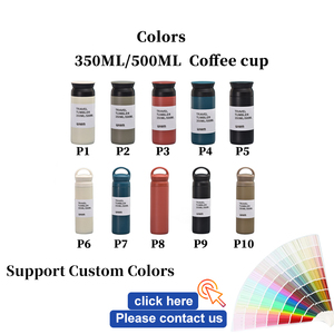 TY 350ml 500ml 재고 있음 분말 코팅 도매 이중벽 진공 스테인리스 스틸 텀블러 보온 커피 머그컵 - Product Image 3