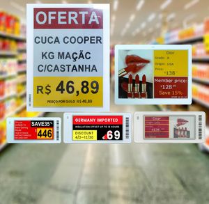 Etiqueta de Precio Digital NFC de 10.2 Pulgadas, Fabricante, Venta al por Mayor, Etiqueta de Precio ESL de Tinta Electrónica Personalizada para Tienda, Etiqueta Electrónica para Estantes - Product Image 1