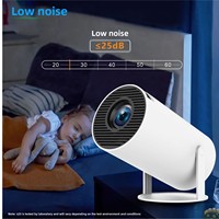 Proyektor Android Pintar HY300Pro Portabel HD WiFi Mini LED Home Theater Outdoor Camping TV Konsol Game Nirkabel