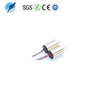 Motor Micro DC de Imán Permanente sin Núcleo 0812 con Rodamientos de Bolas, Bajo Ruido, 17500 RPM, 0.44W, para Electrodomésticos Inteligentes, Robots y Proyectos DIY