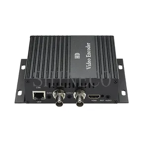 IPTV headend Hệ thống 2 CVBS/AHD và 1 HD 3 RTSP suối cho âm thanh IP Video Encoder