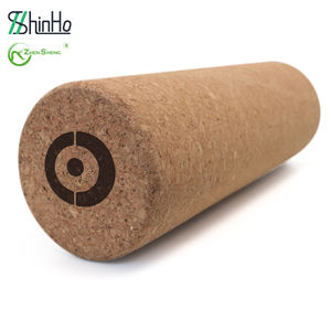 Rodillo de corcho de Yoga de espuma sólida natural de alta densidad Zhensheng 30cm 60cm 90cm serie de rodillos de ejercicio - Product Image 2