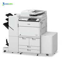 Imprimante laser multifonction A3 haute vitesse monochrome d'occasion pour bureau Canon IR 6575 3G en noir et blanc