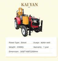Foreuse à percussion montée sur tracteur KY, machine de forage d'eau