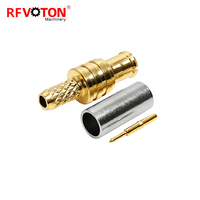 Connecteur coaxial MCX à sertir RG316 50 ohms, directement de l'usine