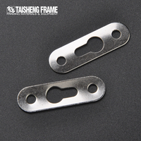 Accessoires de cadre Photo TS-K301 11*38mm petite taille cadre en fer mousqueton cintre avec traitement électrolytique à vis