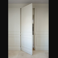 Porte encastrée dissimulée avec panneau en bois pour chambre et bureau à domicile – Décoration intérieure moderne pour rénovation
