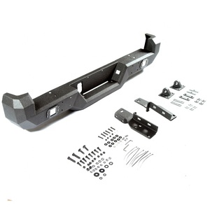 New Hot Bán Hàng Xe Tải Pickup Sửa Đổi Thép Màu Đen LED Phía Sau Bumper W/Đèn 2016-2023 Cho Aftermarket Thay Thế Đuôi Bumper - Product Image 3