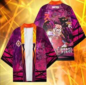 48 Estilos de Kimono Japonés de Anime, Unisex, 1 Pieza, Luffy, Zoro, Nami, Sanji, Haori, Disfraz de Cosplay para Fiesta de Halloween, Camiseta de Verano de Anime - Product Image 5