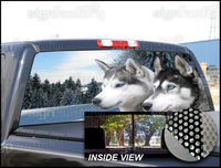 Autocollants créatifs pour pare-brise en vinyle en fonte, Film 3D pour voiture, décoration avant pour chien