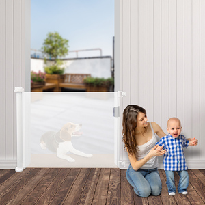 <span class=keywords><strong>Cancelletto</strong></span> di Sicurezza Retrattile Prodigy SG008 <span class=keywords><strong>per</strong></span> <span class=keywords><strong>Bambini</strong></span>, Facile da Installare, Recinzione Protettiva in Metallo e Plastica <span class=keywords><strong>per</strong></span> Cucina, Logo Personalizzabile - Product Image 3