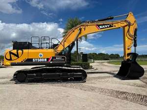 Gran oruga 50 Ton SY500H Buen estado SY500H China 50ton Máquina excavadora grande - Product Image 5