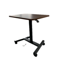 Table basse réglable à hauteur pneumatique, meuble pour ordinateur portable, 1 pièce