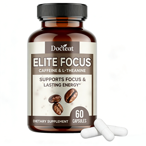 Capsule Smart Focus Formula con Caffeina e L-Teanina, Miscela Elite per Concentrazione e Energia Duratura, Integratore Alimentare - Product Image 1