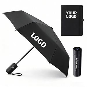 Custom Logo Printed Uv Promotion Business Gifts Manual Automatic Windproof <b>Umbrella</b> - Product Image 1