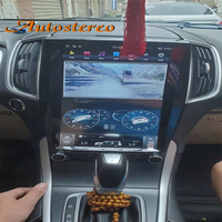 13,6 "para Ford EDGE 2015-2020 pantalla Tesla Android 9 unidad principal de pantalla Vertical reproductor Multimedia Radio Estéreo navegación GPS para coche
