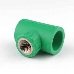 Bán Buôn Chất Lượng Cao Bền Màu Xanh Lá Cây Nhựa Vật Liệu Hệ Thống Ống Nước Dubai Brass Chèn <span class=keywords><strong>PPR</strong></span> Ống Phụ Kiện - Product Image 4