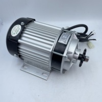 Kit de conversion de moteur de moyeu de vélo électrique 48V-72V 500W-1500W sans balais pour roue arrière, avec contrôleur et poignée rotative, pour vélos à propulsion humaine