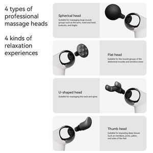 Pistolet de <span class=keywords><strong>massage</strong></span> musculaire électrique portable professionnel mini chaleur profonde tissus vibrants avec étui - Product Image 5