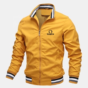 Elegante Chaqueta de Invierno para Hombre, Multicolor, Cuello Alto, Resistente al Viento e Impermeable, con Cierre, Delgada, Personalizable por Inspire Apparel - Product Image 6